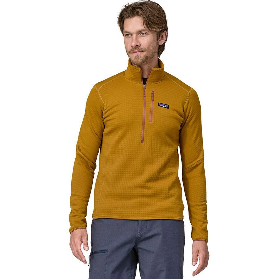 商品Patagonia|男士R1 透气弹性抓绒衫,价格¥632,第1张图片