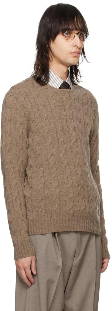 商品Ralph Lauren|Taupe 'The Iconic' Sweater,价格¥4852,第4张图片详细描述