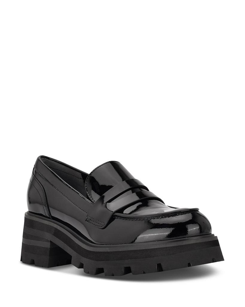 Women's Latika Almond Toe Platform Loafers商品第1张图片规格展示