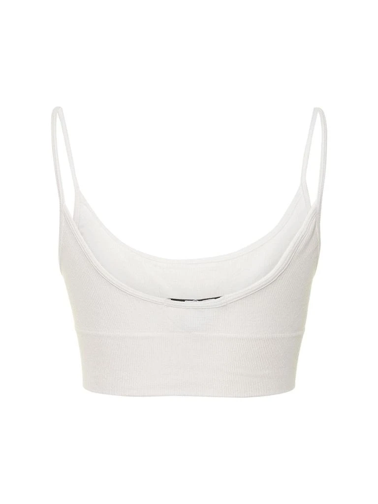 商品Stella McCartney|Vintage Logo Seamless Cropped Bralette,价格¥608,第4张图片详细描述