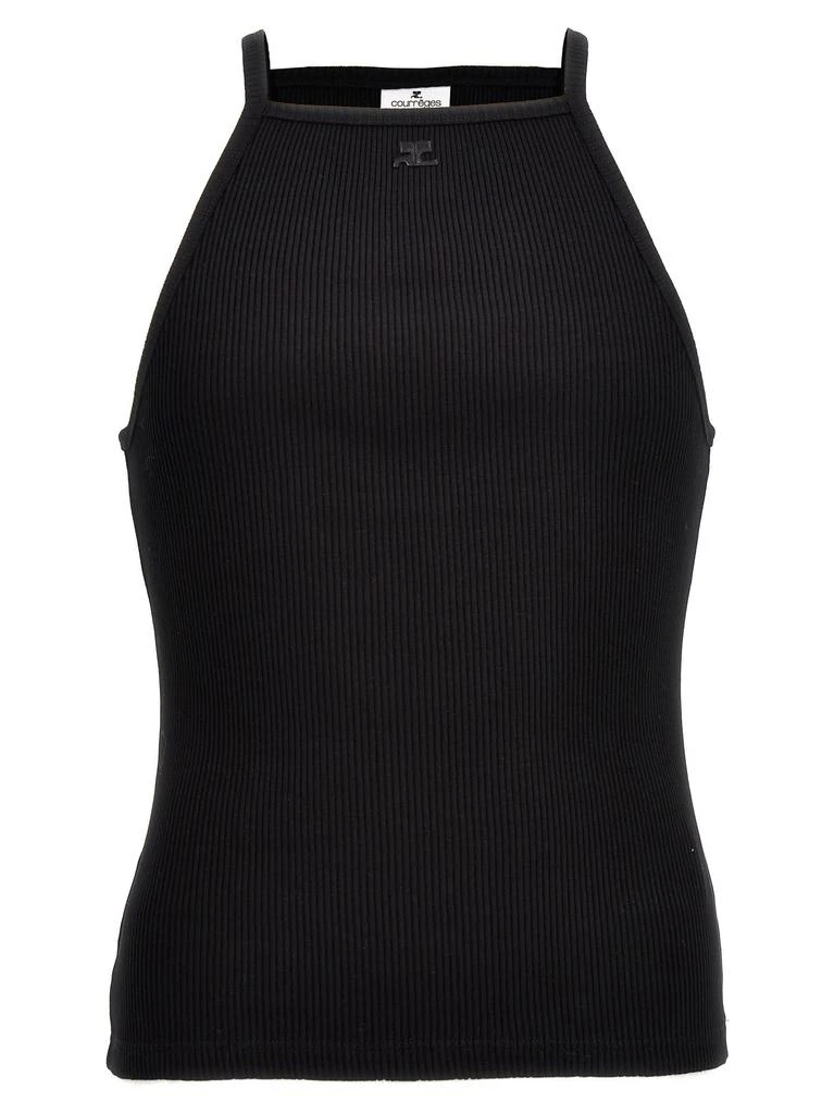 商品Courrèges|neckline 90s Ribs Tank Top,价格¥1734,第1张图片