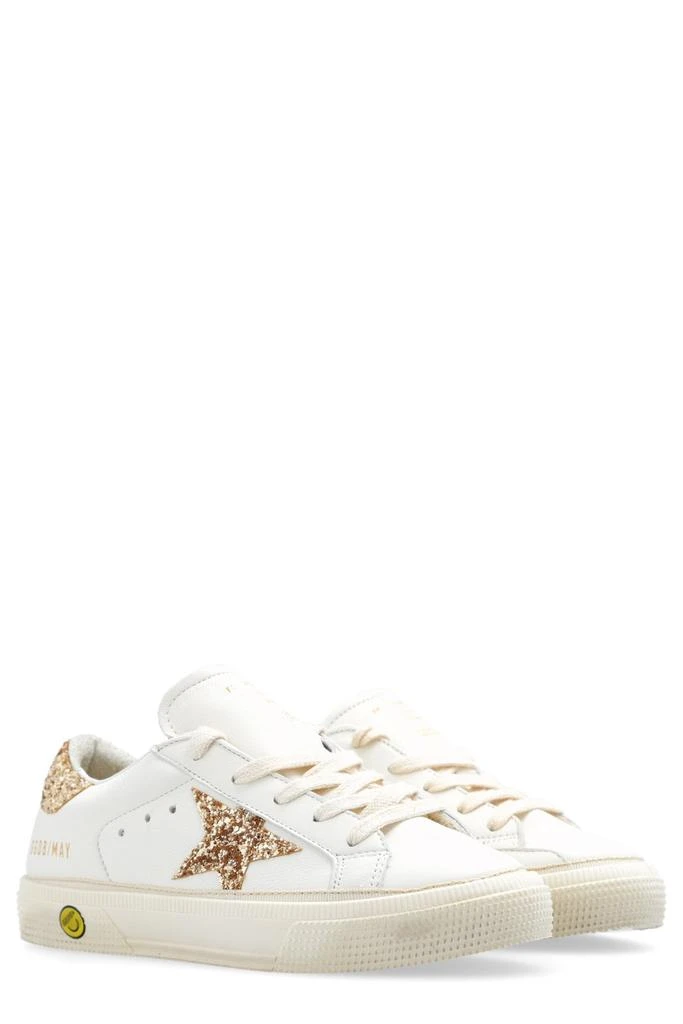 商品Golden Goose|Golden Goose Kids May Star Patch Sneakers,价格¥1536,第2张图片详细描述