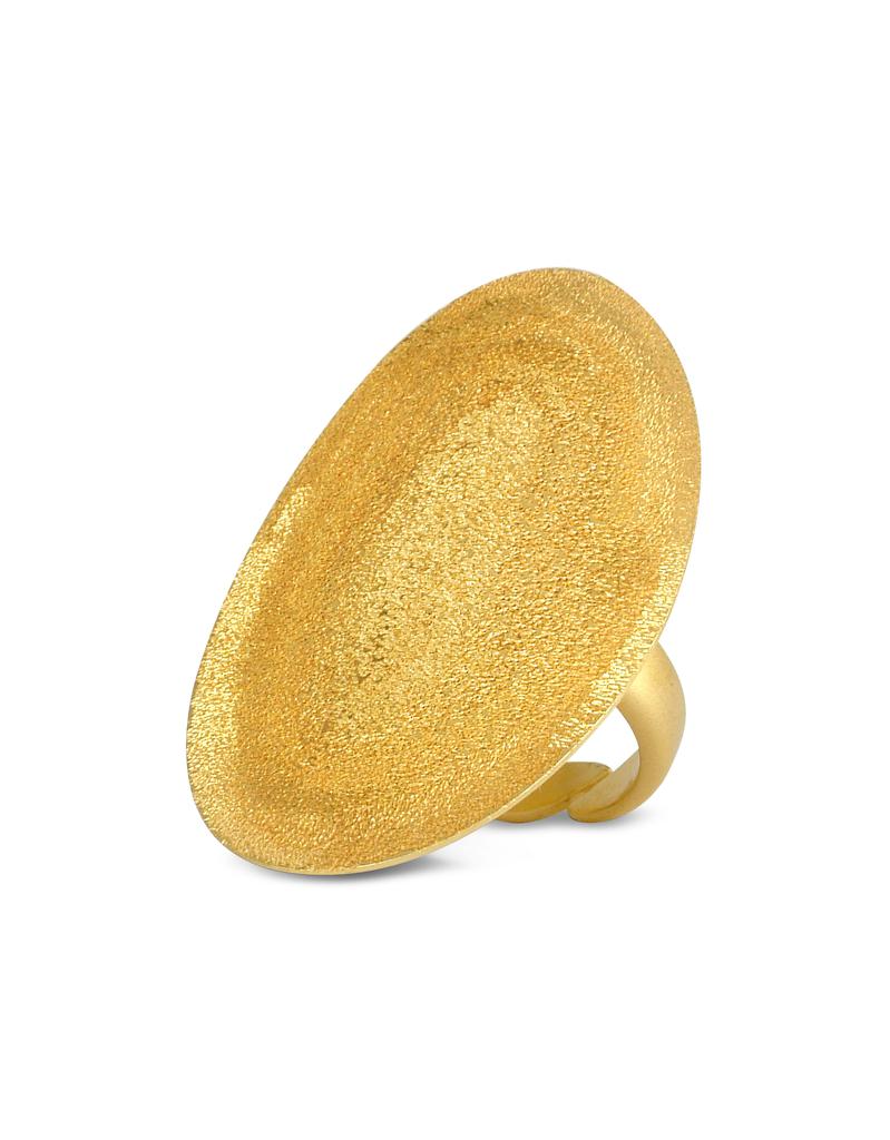 金银色刻纹椭圆形戒指商品第1张图片规格展示