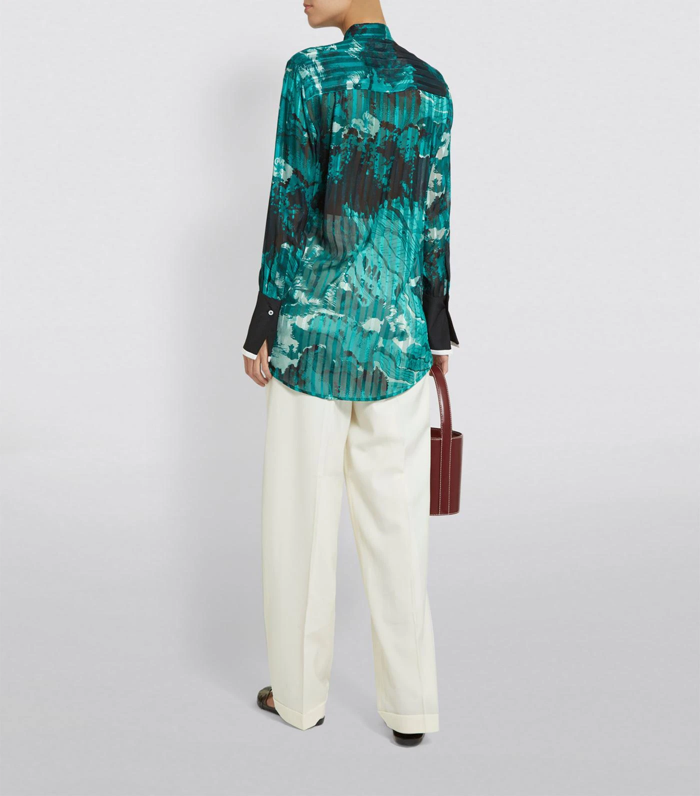 商品Victoria Beckham|Abstract Printed Shirt,价格¥3556,第2张图片详细描述