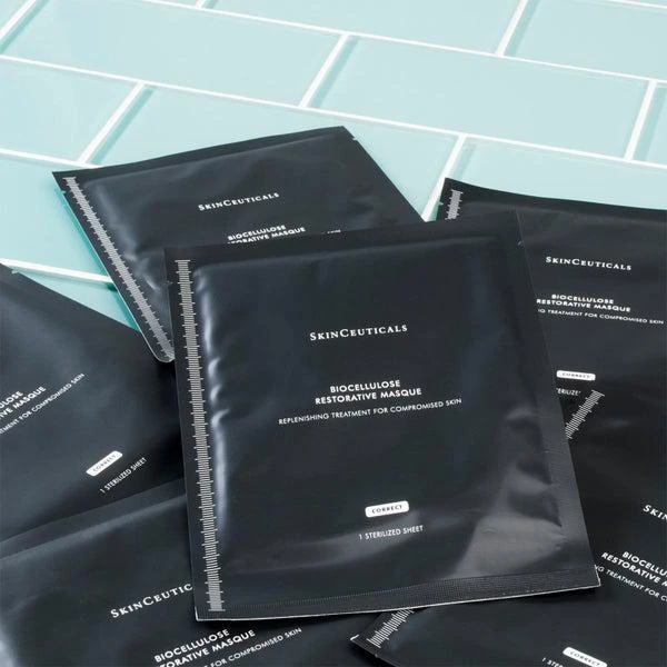 商品SkinCeuticals|SkinCeuticals Biocellulose Restorative Sheet Mask (6 Pack),价格¥1055,第3张图片详细描述