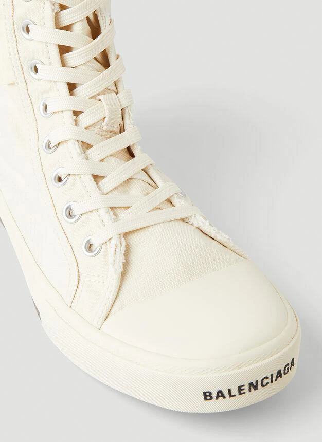 Paris High Top Sneakers in White 商品