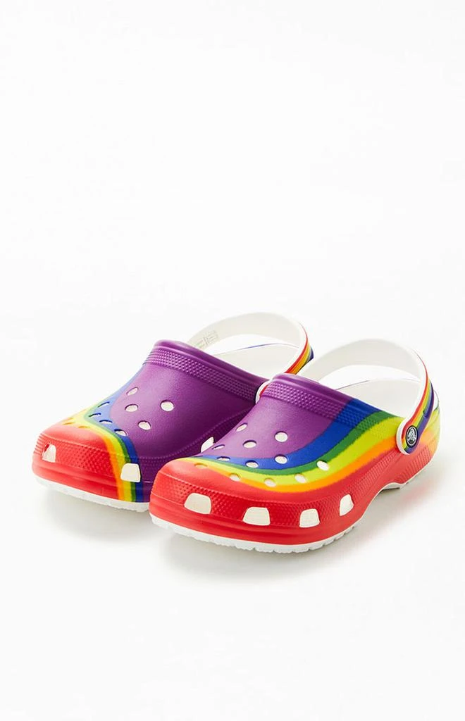 商品Crocs|Women's Rainbow Clogs,价格¥290,第2张图片详细描述