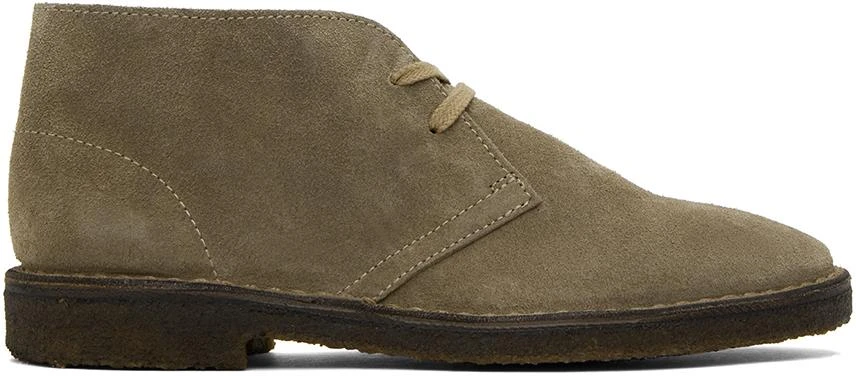 商品Drake's|Taupe Clifford Desert Boots,价格¥1582,第1张图片