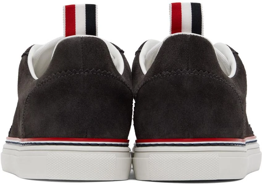 商品Thom Browne|Gray Field Low-Top Sneakers,价格¥1429,第2张图片详细描述