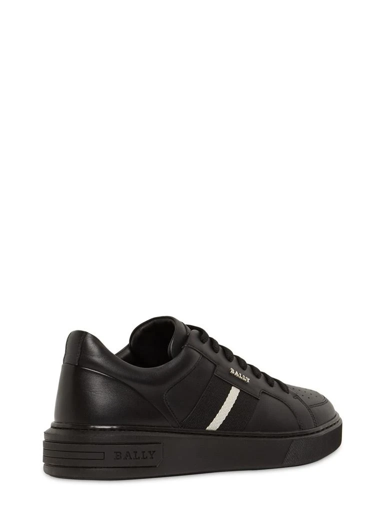 商品Bally|Logo Stripe Leather Sneakers,价格¥4130,第4张图片详细描述