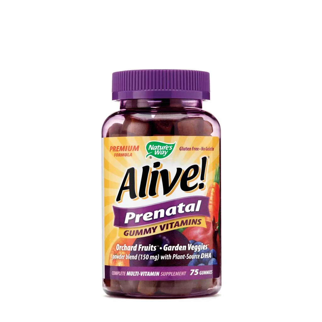 商品Nature's Way|Nature's Way® Alive!® Prenatal Gummy Vitamins,价格¥97,第1张图片