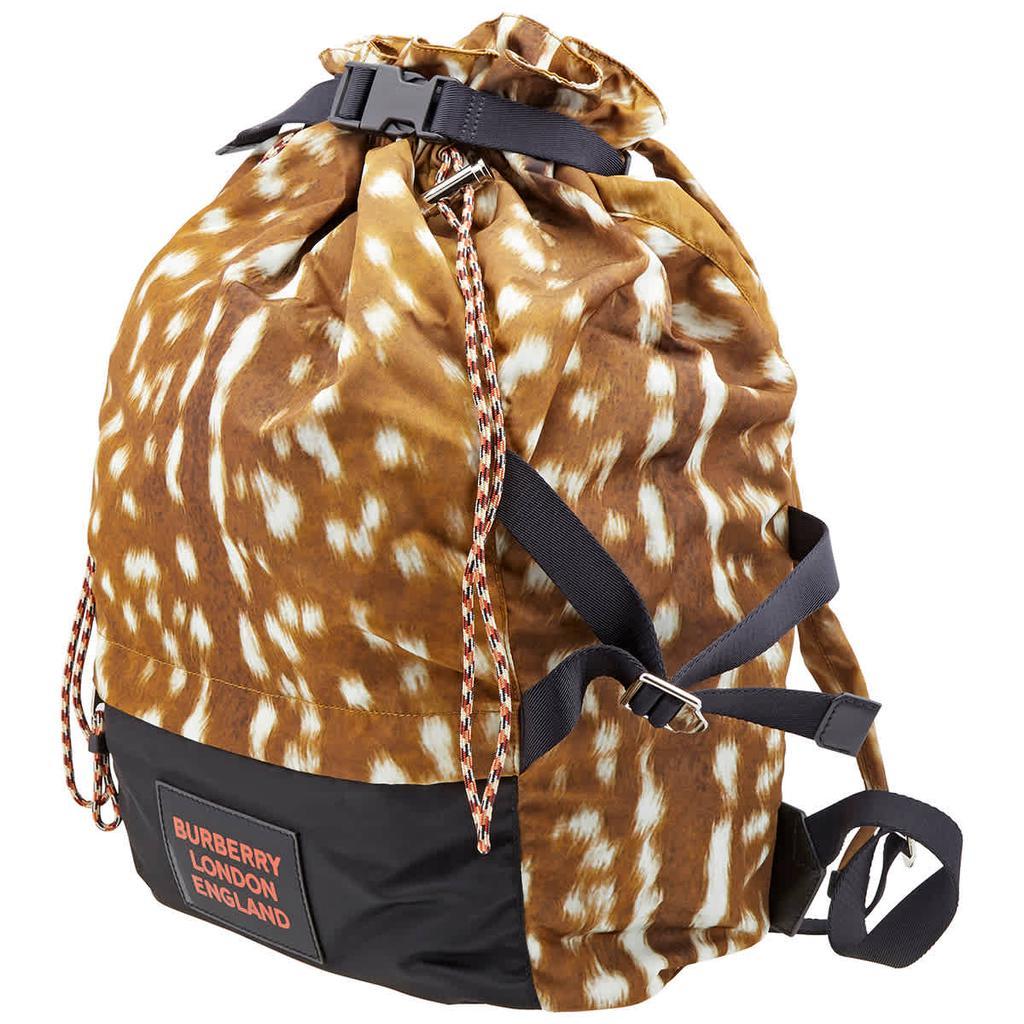 商品Burberry|Burberry Deer Print Backpack,价格¥5604,第1张图片