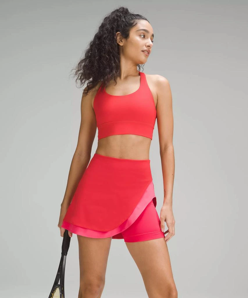 Asymmetrical Layered High-Rise Tennis Skirt 商品