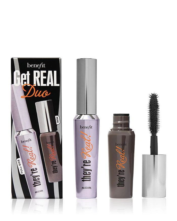 商品Benefit Cosmetics|Get Real Duo Lengthening Mascara Value Set ($41 value),价格¥217,第1张图片