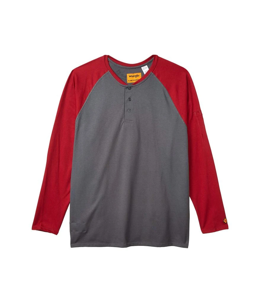 商品Wrangler|Big & Tall Flame-Resistant Long Sleeve Baseball Henley,价格¥760,第1张图片详细描述