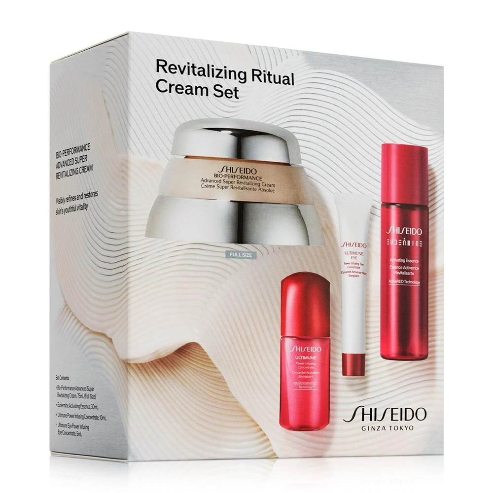 商品Shiseido|4-Pc. Revitalizing Ritual Cream Set,价格¥814,第2张图片详细描述