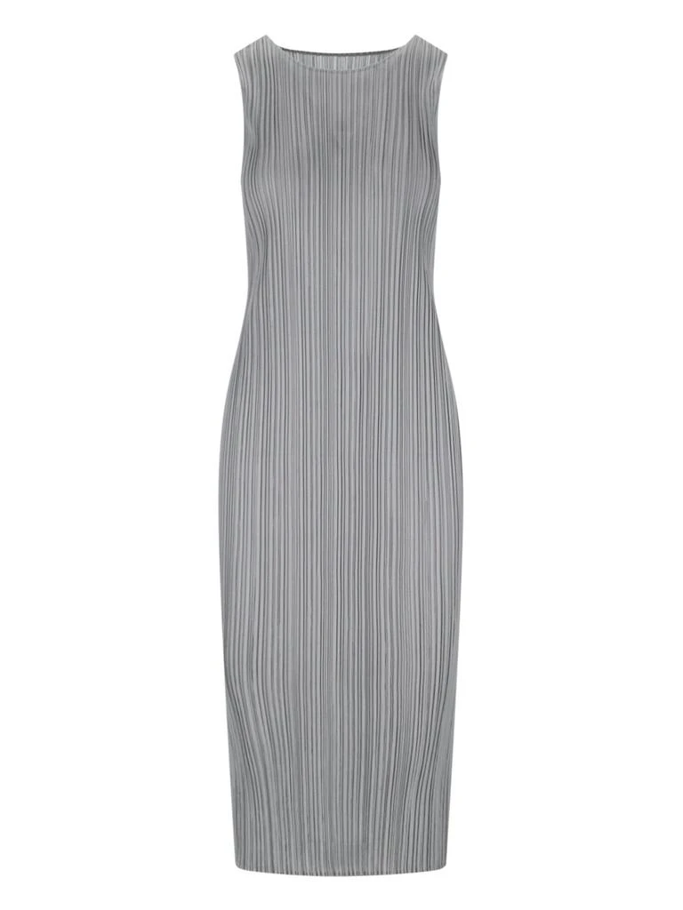 商品Issey Miyake|Pleats Please By Issey Miyake Pleated Sleeveless Dress,价格¥3464,第1张图片