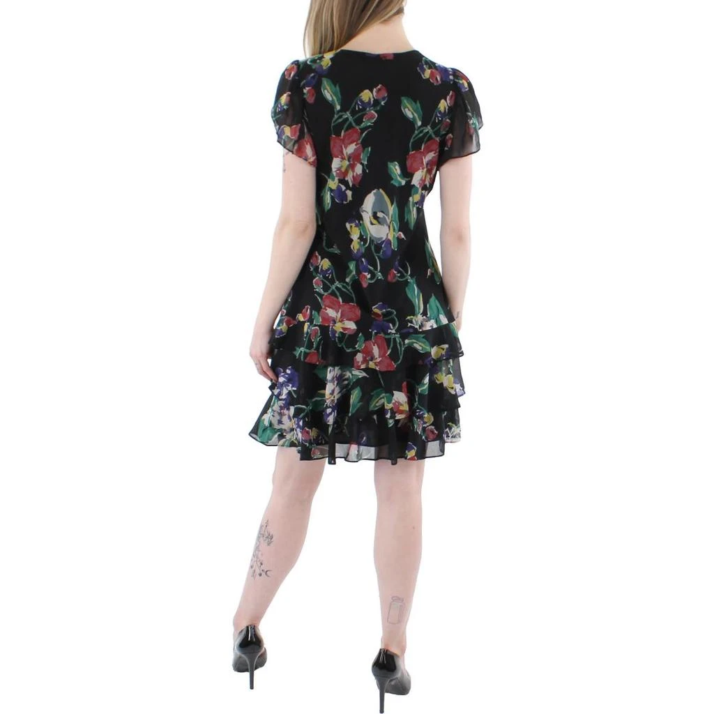 商品Ralph Lauren|Womens Drop Waist Knee Length Sheath Dress,价格¥425,第2张图片详细描述