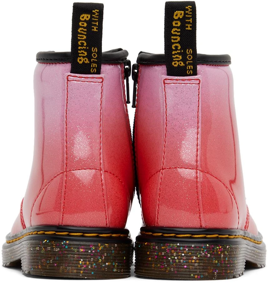 商品Dr. Martens|Kids Pink 1460 Big Kids Boots,价格¥775,第2张图片详细描述