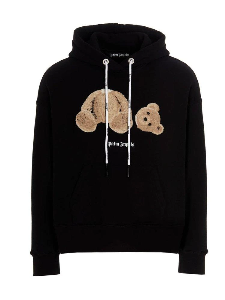 商品Palm Angels|Palm Angels Bear Printed Hoodie,价格¥3901,第1张图片