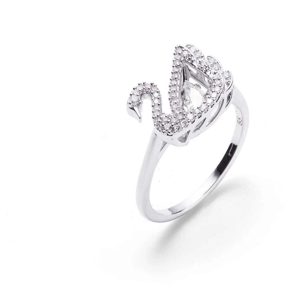商品Swarovski|Swarovski Dancing Swan 戒指,价格¥508,第1张图片