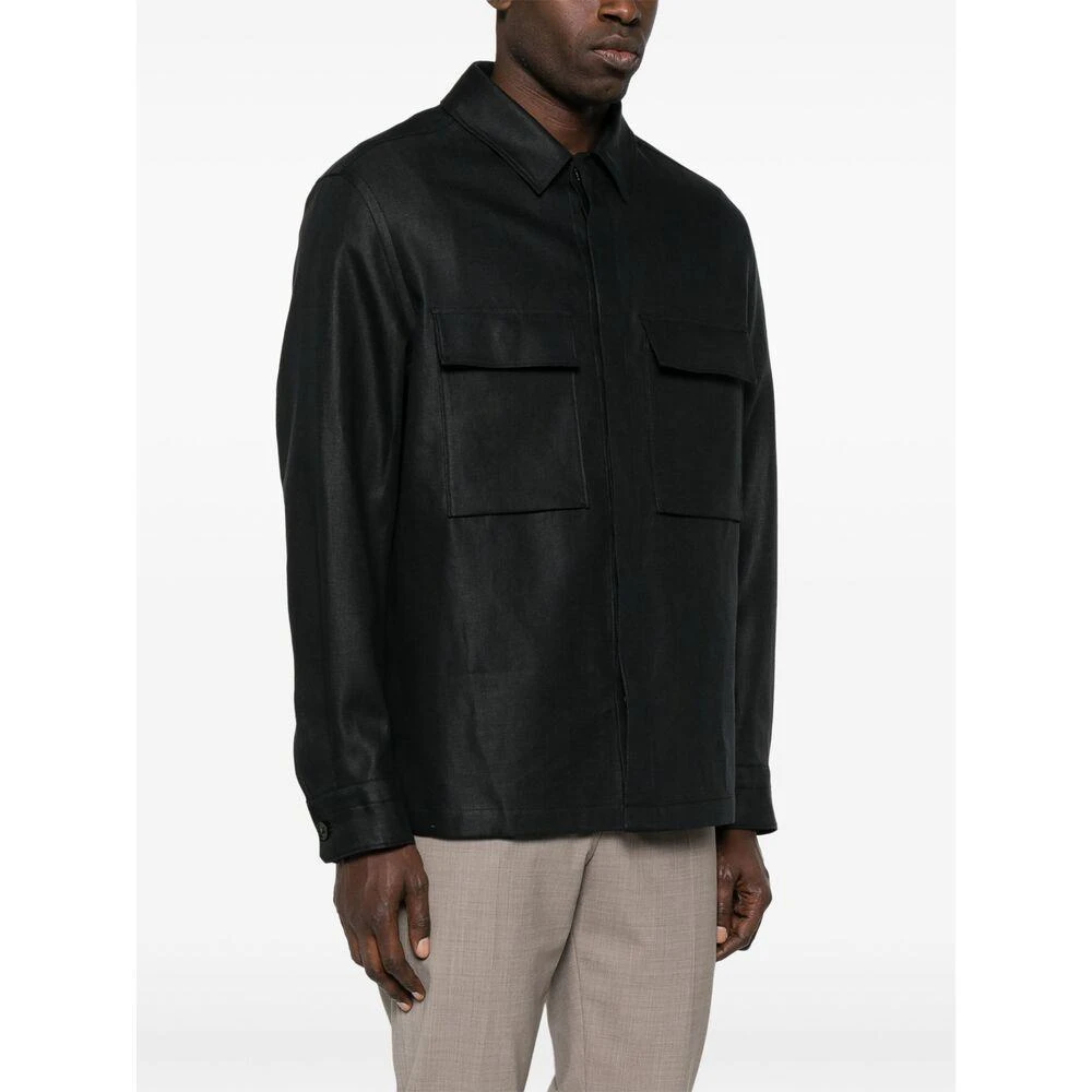 商品Zegna|Black Shirts,价格¥7500,第3张图片详细描述