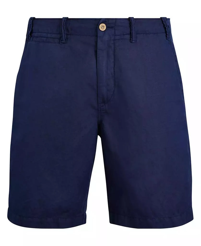 商品Ralph Lauren|Men's 8.5" Straight-Fit Linen Cotton Chino Shorts,价格¥518,第5张图片详细描述