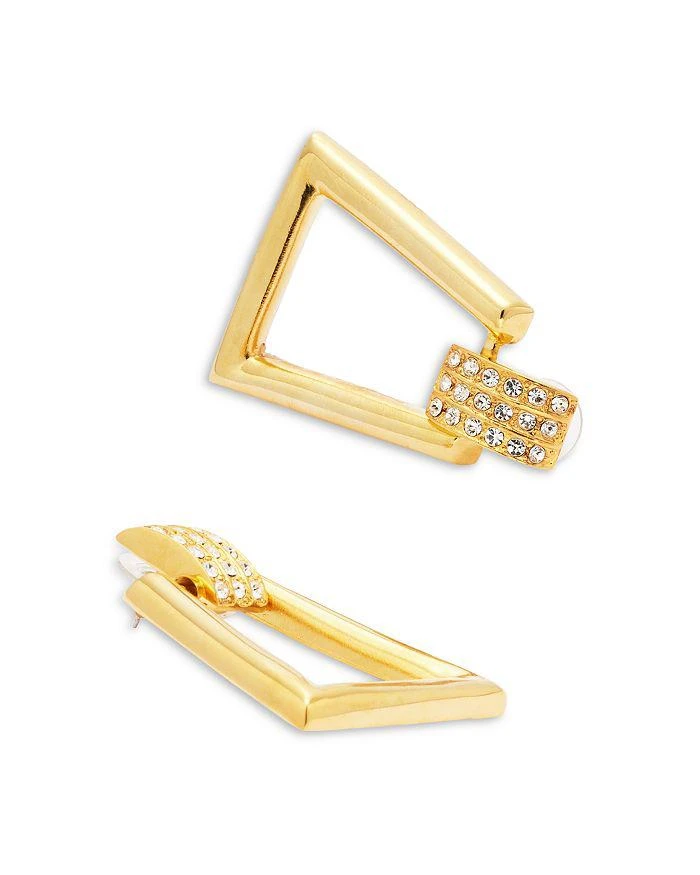 商品Kenneth Jay Lane|Open Triangle Earrings,价格¥977,第3张图片详细描述