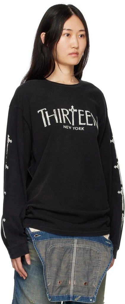 商品R13|Black R Thirteen Gothic Long Sleeve T-Shirt,价格¥1046,第2张图片详细描述