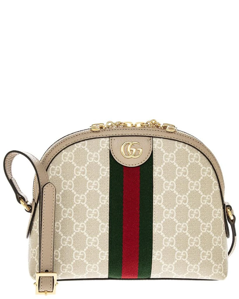 商品Gucci|Ophidia GG Small Canvas & Leather Shoulder Bag,价格¥10230,第1张图片