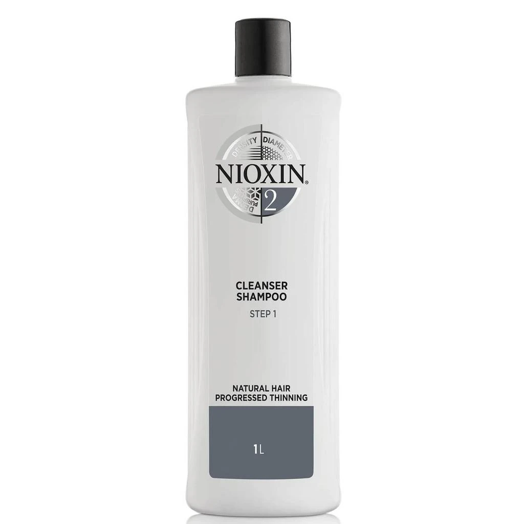 商品NIOXIN|Nioxin System 2 Cleanser Shampoo for Natural Hair with Progressed Thinning 33.8 oz,价格¥327,第1张图片