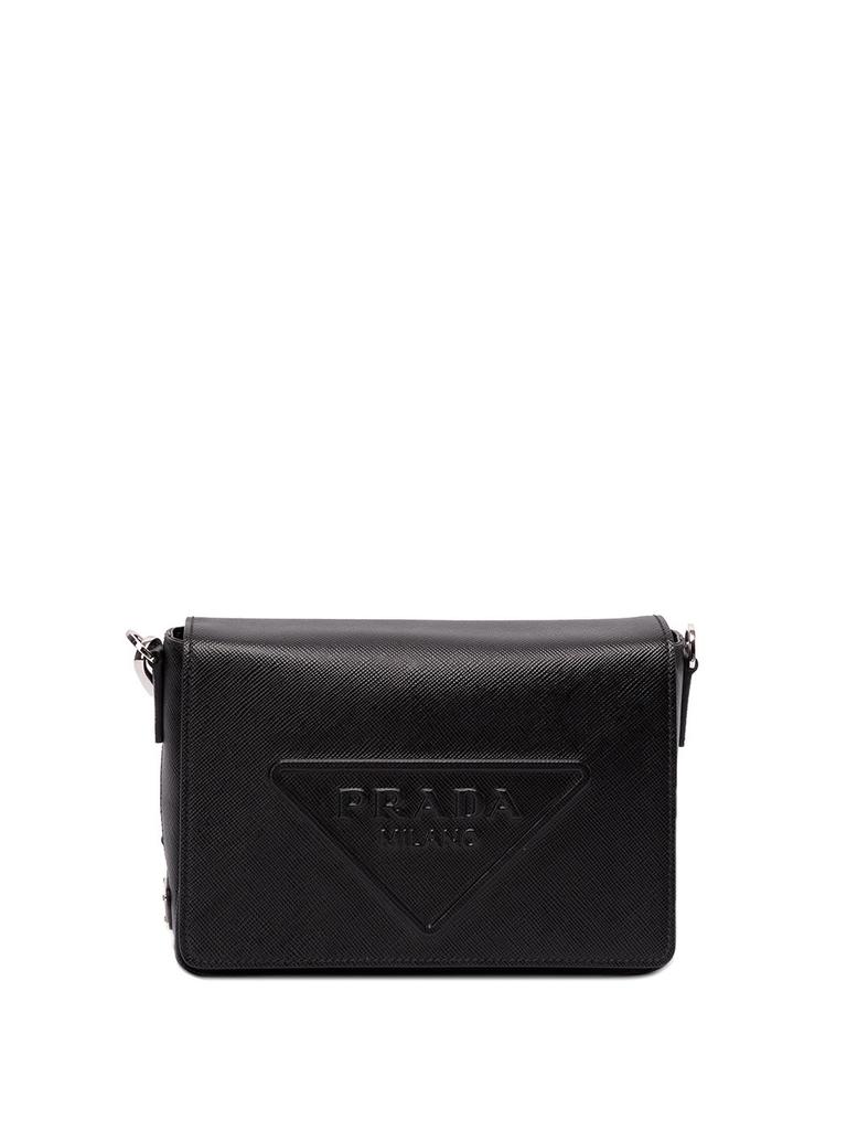 Prada Saffiano Leather Shoulder Bag商品第1张图片规格展示