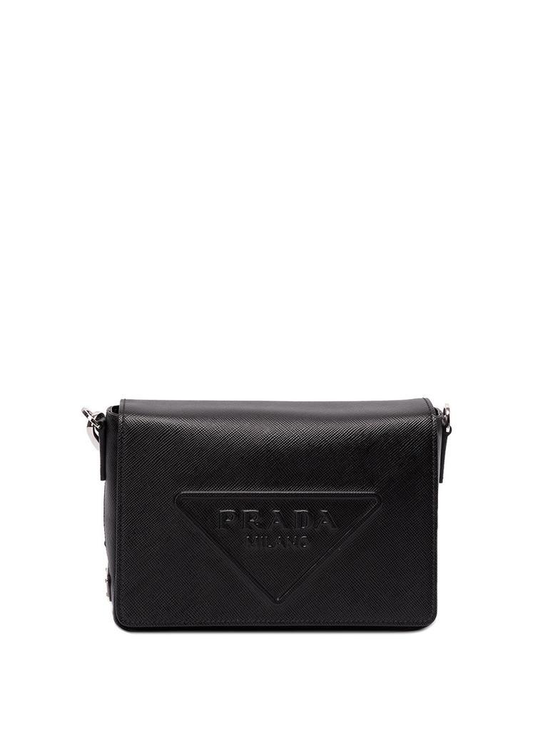 商品Prada|Prada Saffiano Leather Shoulder Bag,价格¥12845,第1张图片