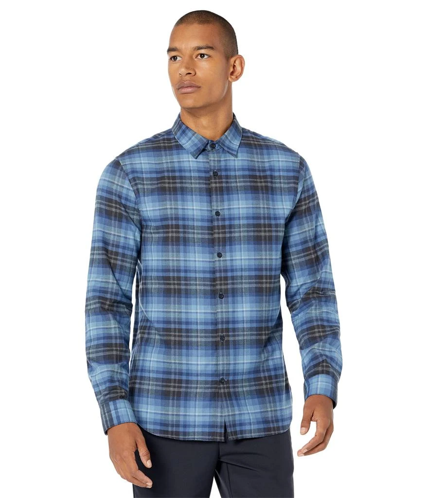 商品Vince|Norden Plaid Long Sleeve,价格¥734,第1张图片