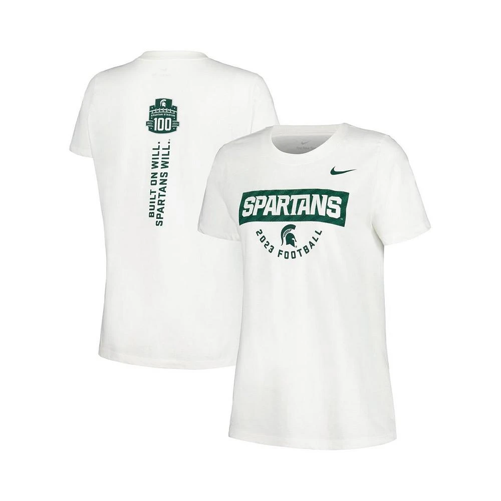 商品NIKE|Women's White Michigan State Spartans 2023 Fan T-shirt,价格¥226,第1张图片