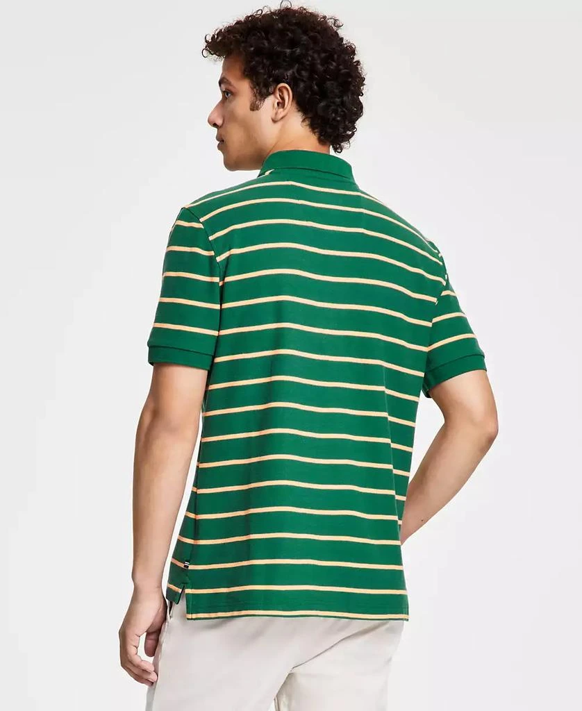 商品Nautica|Men's Classic-Fit Striped Performance Deck Polo,价格¥125,第2张图片详细描述