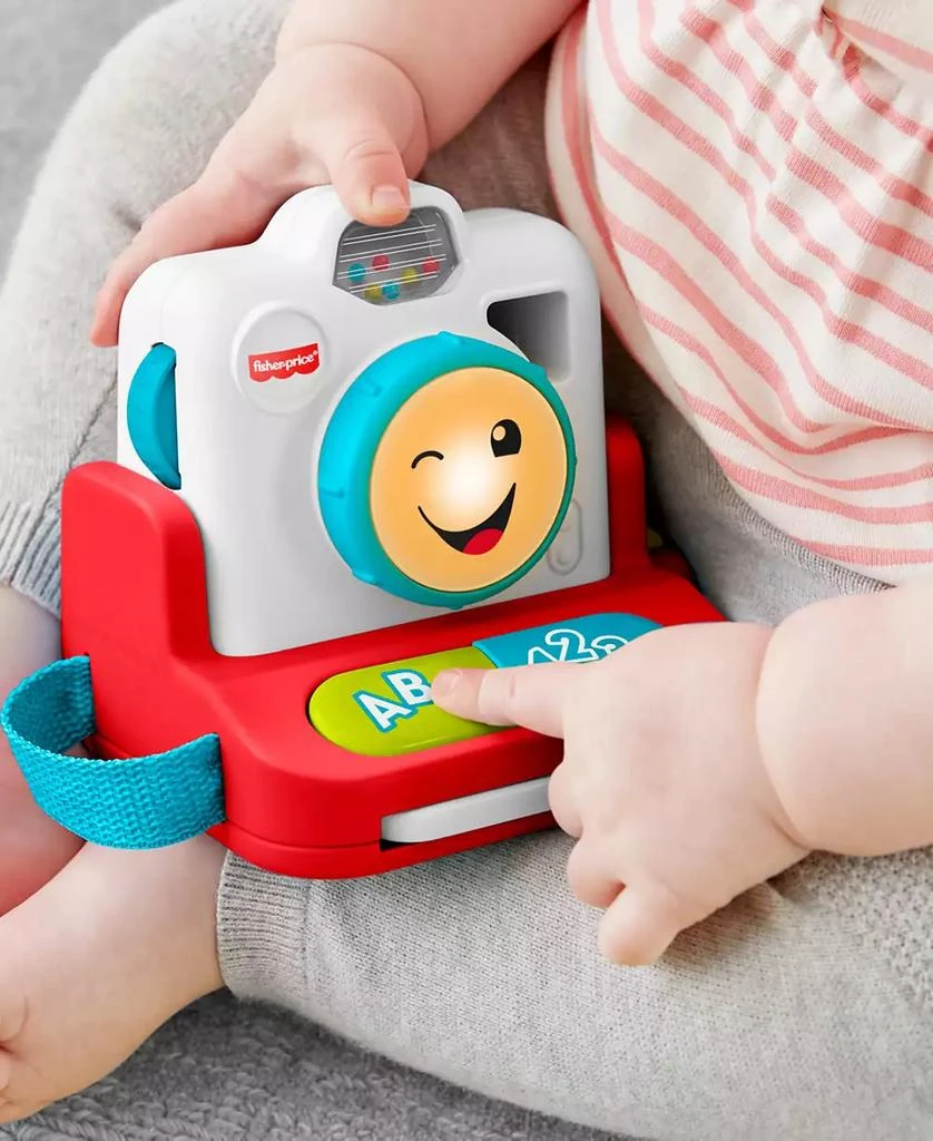 商品Fisher Price|Laugh and Learn Click and Learn Instant Camera,价格¥106,第3张图片详细描述
