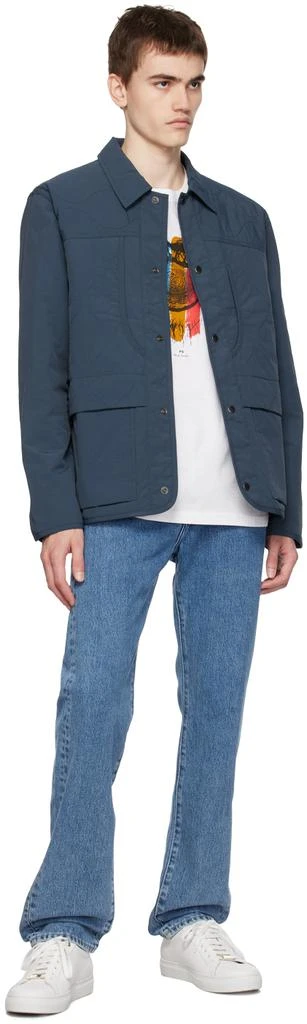 商品Paul Smith|Blue Padded Jacket,价格¥1372,第4张图片详细描述