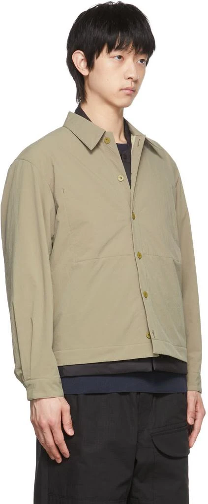 商品DESCENTE|Khaki Polyester Shirt,价格¥539,第2张图片详细描述