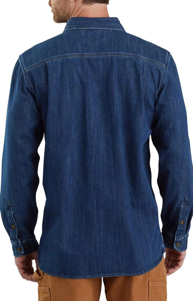 商品Carhartt|(104145) Denim Long Sleeve Shirt - Levee ,价格¥248,第2张图片详细描述