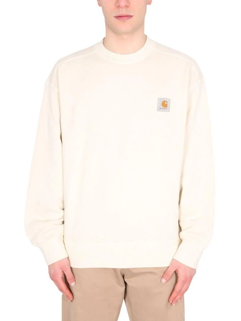 商品Carhartt|Carhartt Mens White Other Materials Sweatshirt,价格¥1338,第1张图片