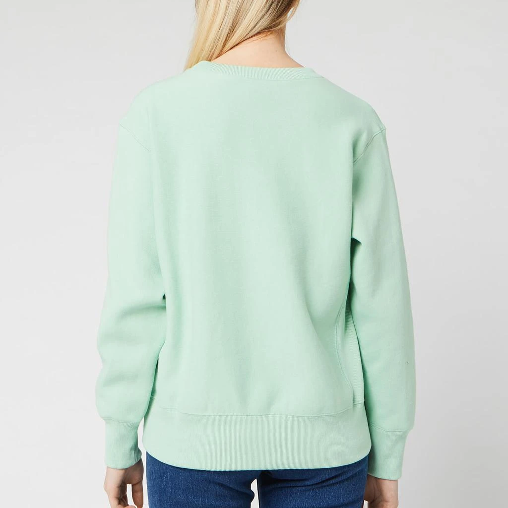 商品CHAMPION|Champion Women's Small Script Crew Neck Sweatshirt - Mint Green,价格¥257,第2张图片详细描述