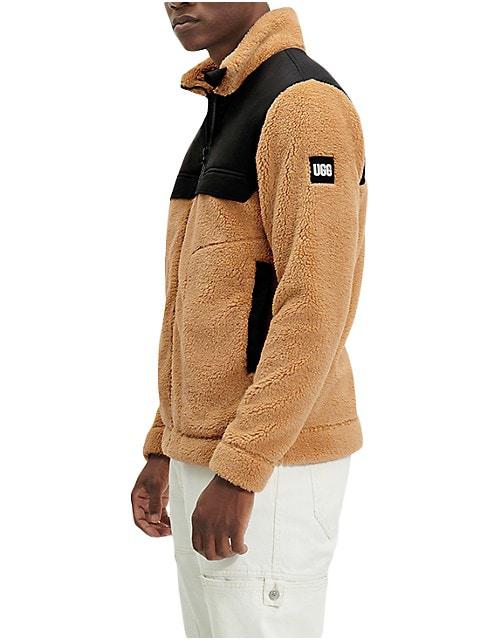 M Seth Blocked Sherpa Jacket商品第1张图片规格展示