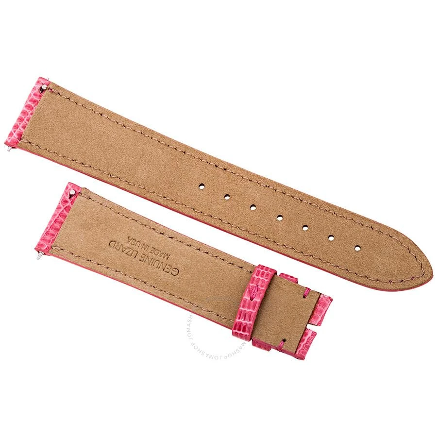 商品Hadley Roma|Hadley Roma 21 MM Shiny Bubble Gum Lizard Leather Strap,价格¥257,第2张图片详细描述