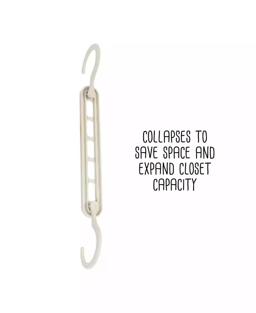 商品Honey Can Do|Collapsible Hangers and Velvet Non-Slip Hangers, 55 Piece,价格¥584,第5张图片详细描述