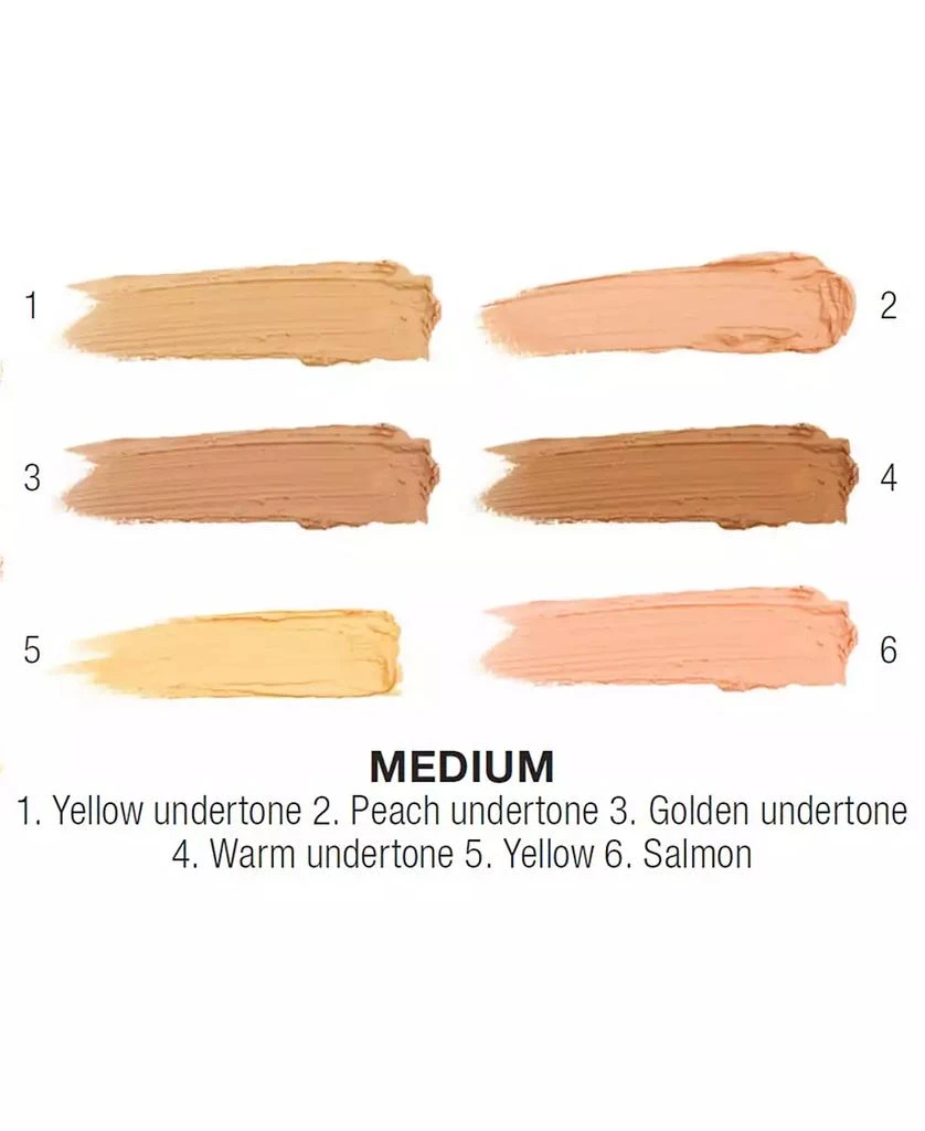 商品NYX Professional Makeup|遮瑕修容盘 - 中等色系,价格¥75,第3张图片详细描述