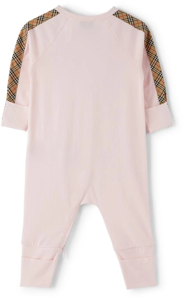 商品Burberry|Baby Pink Check Three-Piece Set,价格¥1710,第3张图片详细描述