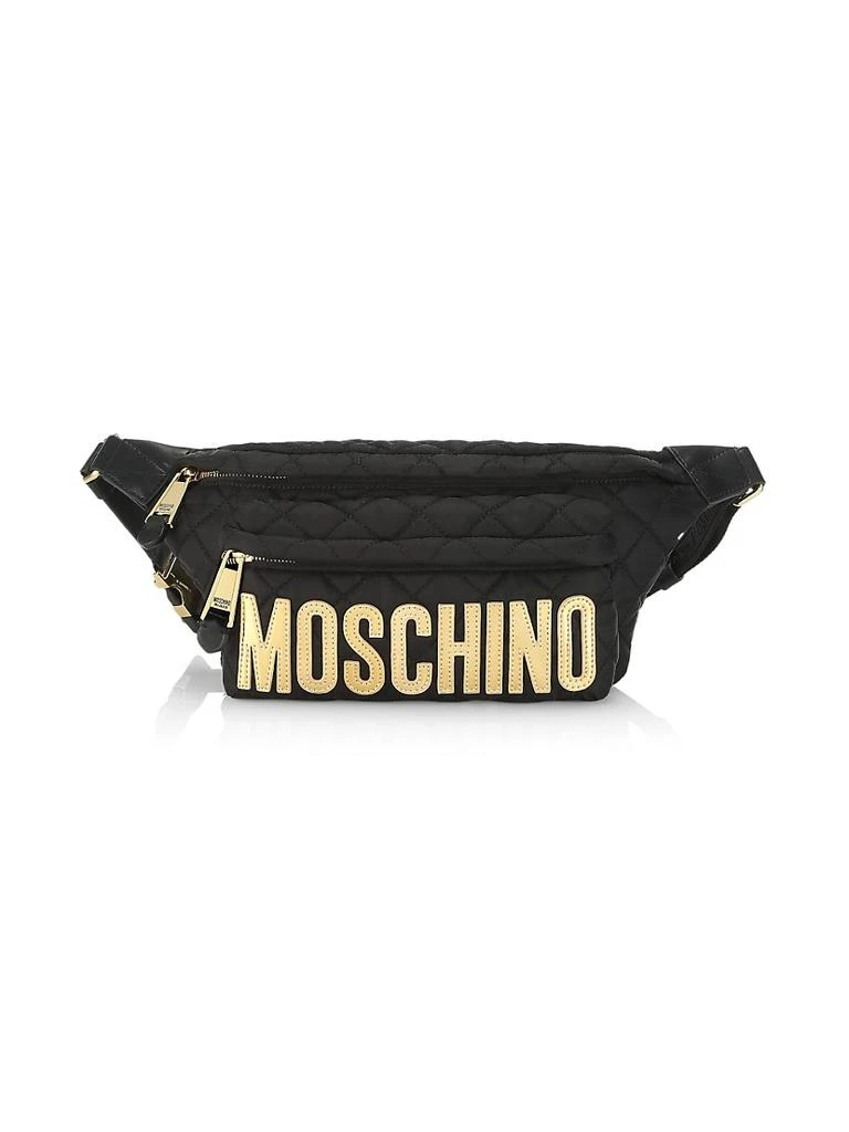 商品Moschino|Logo Nylon Quilted Belt Bag,价格¥4829,第1张图片