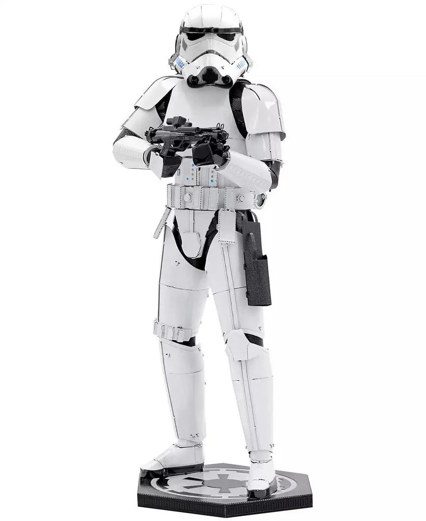 商品Fascinations|Metal Earth Premium Series Iconx 3D Metal Model Kit - Star Wars Stormtrooper, 3 Piece,价格¥258,第1张图片