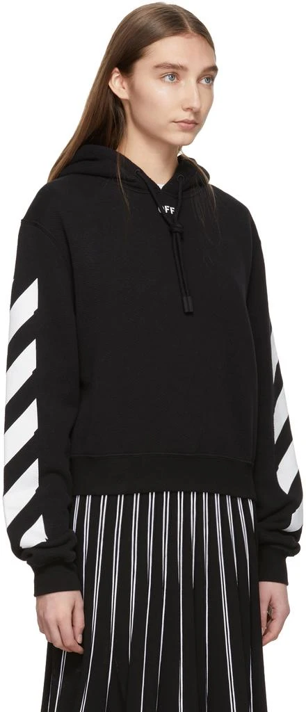 商品Off-White|Black Diag Crop Hoodie,价格¥5533,第2张图片详细描述